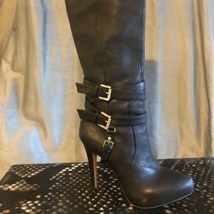 Sam Edelman Roula Black Buffalo Boot